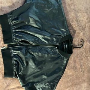Black bomber jacket